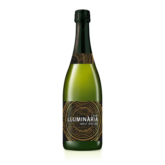 Botella de cava Lluminària