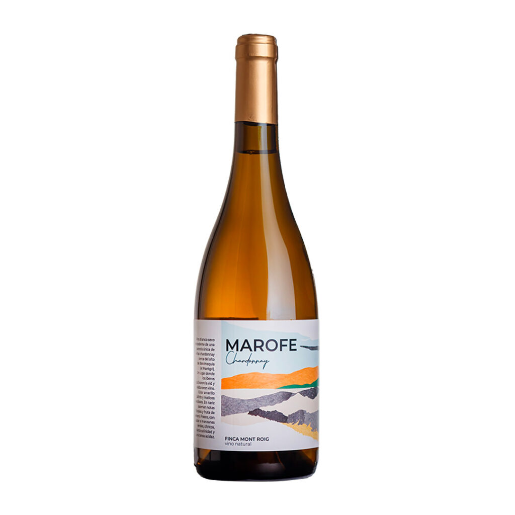 Botella Marofe Chardonnay Finca Mont Roig